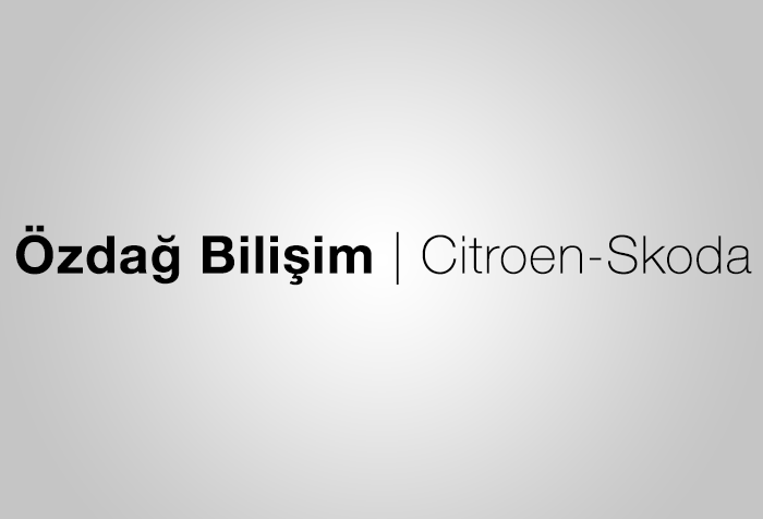 Özdağ Bilişim ve Mot. Araç. San. Tic. Ltd. Şti. - Citroen/Skoda